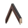 Relic Two-Tone Walnut & Black Frame With Double Mat