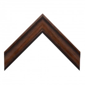 Scoop Design Walnut Frame With Double Mat