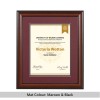 Grande Light Walnut Certificate Degree & Diploma Frame