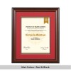 Grande Light Walnut Certificate Degree & Diploma Frame