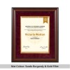 Grande Light Walnut Certificate Degree & Diploma Frame