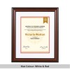 Grande Light Walnut Certificate Degree & Diploma Frame