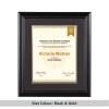 Grande Medium Reverse Black University Frame