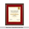 Two-Tone Light Walnut & Gold Degree & Diploma Frame