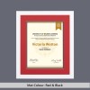 Contemporary White Wood Diploma Frame