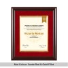 Scoop Design Mahogany Diploma & Degree Frame