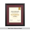 Rounded Black Degree & Diploma Frame