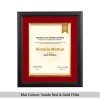 Rounded Black Degree & Diploma Frame