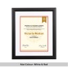 Rounded Black Degree & Diploma Frame